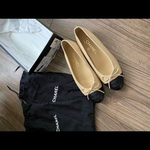 Chanel ballet flats size 36